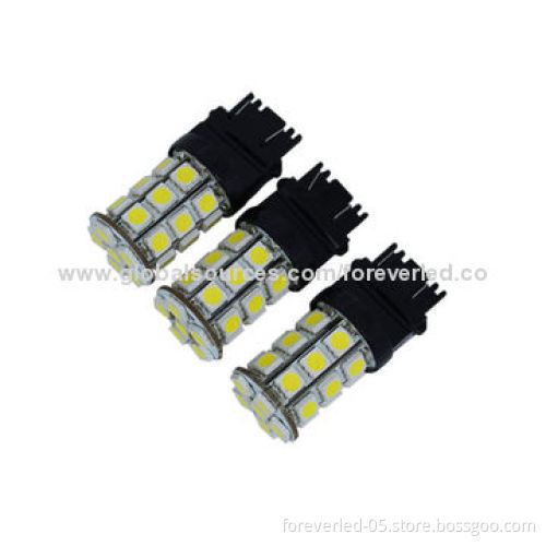 27-SMD-5050 3157 T25 Auto Car LED Light, Interior RV LED Lighting Wide Voltage of 12V DC